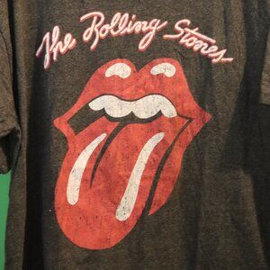 Rolling Stones T-Shirt Dark Gray The Rolling Stones Brand XL Double Stitched